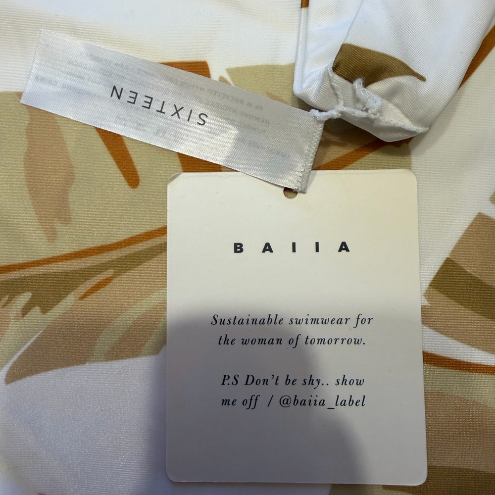 Baiia Bahamas Reversible One-Piece Swimsuit – Size 16 NWT - Picture 12 of 15